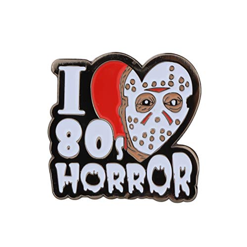 Image of Jewelry Halloween Jewelry I Love 80s Enamel Pin Halloween Movie Gift