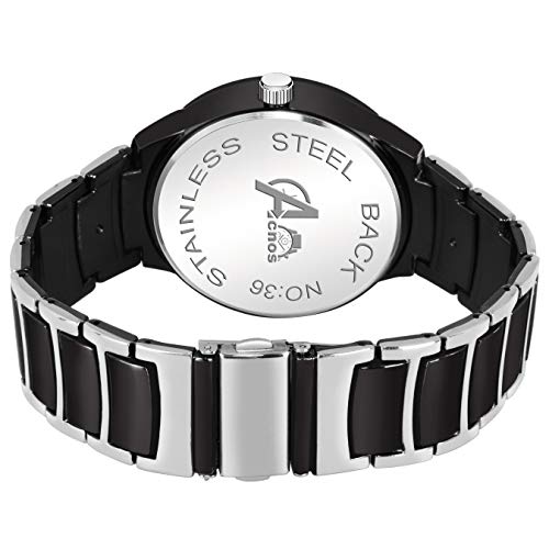 Image of Acnos Premium 3 Different Types Super Quality Analogue Black Watch for Men /Watch for Boys Pack of 1