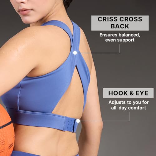 Image of Kica Luxe Crostini Full Coverage and High-Impact Sports Bra for Gym