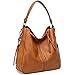 Hobo Bags for Women,DDDH Ladies Handbags Purses Crossbody Shoulder Bucket Bag Faux Leather Camel
