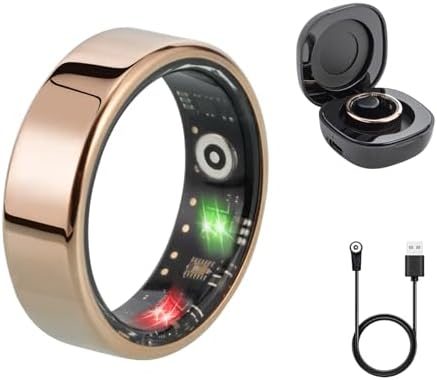 Smart Ring, Fitness Tracking Smart Ring with Calories Heart Rate ...