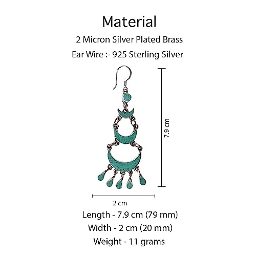 Bijoux mode designer faits main turquoise : le cadeau idéal pour femme - 3