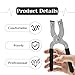 2 Pcs Piston Ring Pliers Professional Steel Car Auto Engine Piston Ring Tool Expander for Automotive Accessory