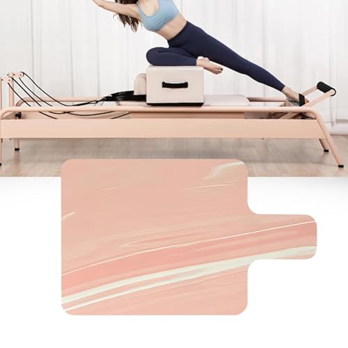 Aymzbd Capa Reformadora de Pilates, Tapete de Pilates para Reformador, Tapete Prático de Exercícios,