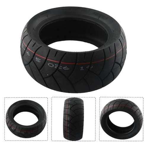 Helilyco 100/55-6.5 Pneu sans chambre à air modifié scooter électrique 90/65-6.5 compatible 11" pour pneu, noir – vue 8