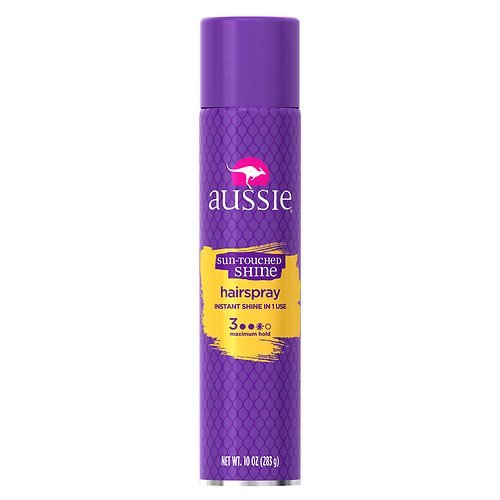 Aussie Dual Personality Hi Hold + Hi Shine Spray 10 oz (Pack of 2 )