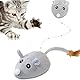 Katzenspielzeug Elektrisch Spielmaus,Katzenspielzeug Mäuse,Mausspielzeug Katzenspielzeug,Spielmäuse für Katze,Interaktive Spielzeug Maus mit USB Kabel für Katzenauslauf und gegen Langeweile
