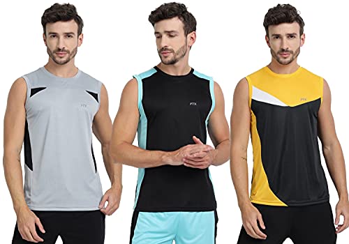 Image of FTX Men's Solid Regular Fit T-Shirt