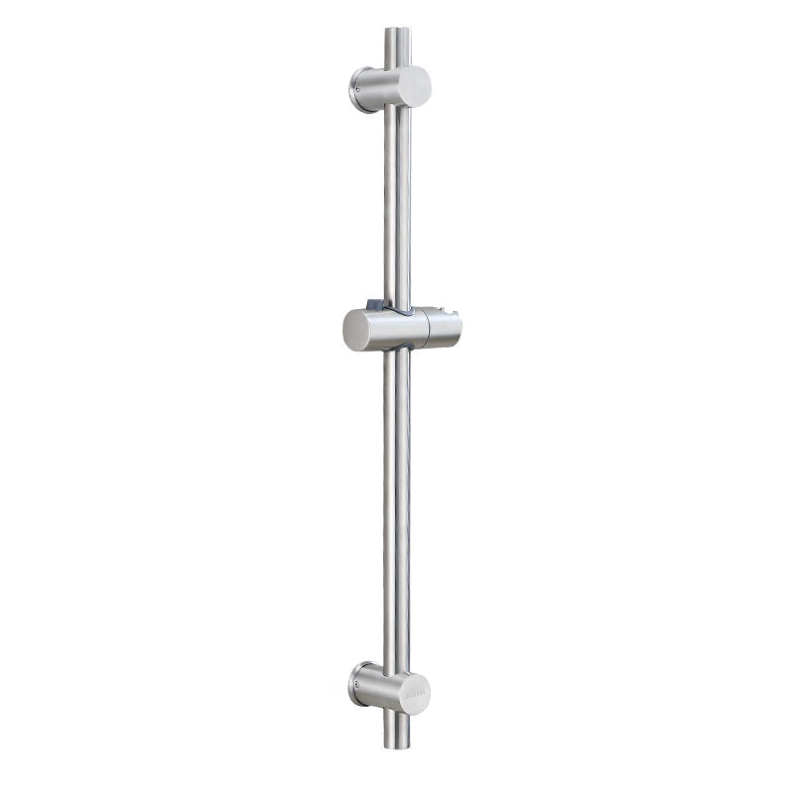 Trintion Shower Riser Rail Wall Mounted Shower Slide Bar with Soap Adjustable Shower Head Guide Rail Slide Bar Stainless Steel for Home Bathroom