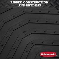 Rubbermaid Car Floor Mat, Heavy Duty All-Weather Car Mats Full Set with Dual-Tone Pink Aluminum Inserts – Universal Fit, Anti-Slip Backing, Trim-to-Fit for Most SUV, Sedan, Van — image 5