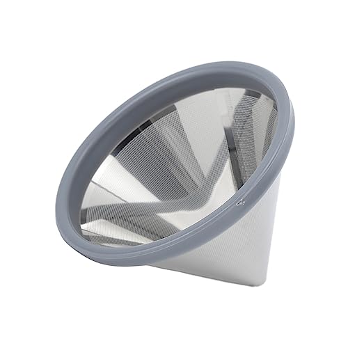 Despeje sobre o Filtro de café, Gotejador de café Reutilizável de Metal Resistente a Altas Temperatu