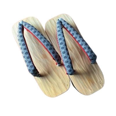 郡上踊り 踊り下駄 槍鉋(やりかんな)下駄 女性用Sサイズ 鼻緒/麻の葉