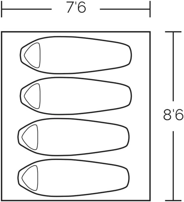 Miniatura 9 de Cedar Ridge Tienda Cypress para 46 personas