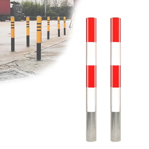 Poteau d'avertissement de stationnement et borne routière en acier