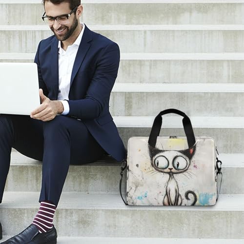 Laptop Sleeve para portátil 15.6 pulgadas con asa y correa miniatura 3