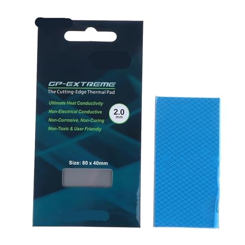 Tampon thermique GPU et CPU en silicone - Pad conducteur 80x40x2mm