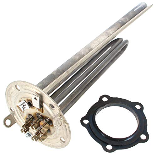 Résistance blindée 3000w base 5 trous compatible chauffe-eau ALLIANCE, ALTECH, ARISTON, CHAFFOTEAUX&MAURY, FLECK, LEMERCIER, REGENT