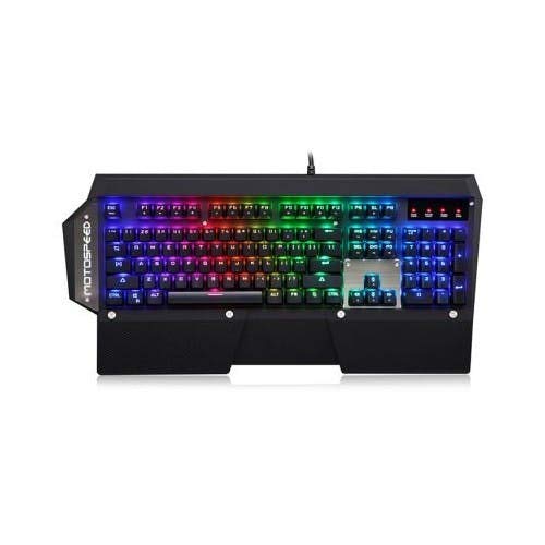 Teclado Mecânico Motospeed CK88 K88 Gamer Preto Switch Outemu Azul