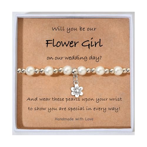 FAILCH Flower Girl Proposal Bracelet