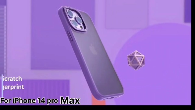 CINCH TPU+PC iPhone 14 Pro Max Case,Camera Protection Ring