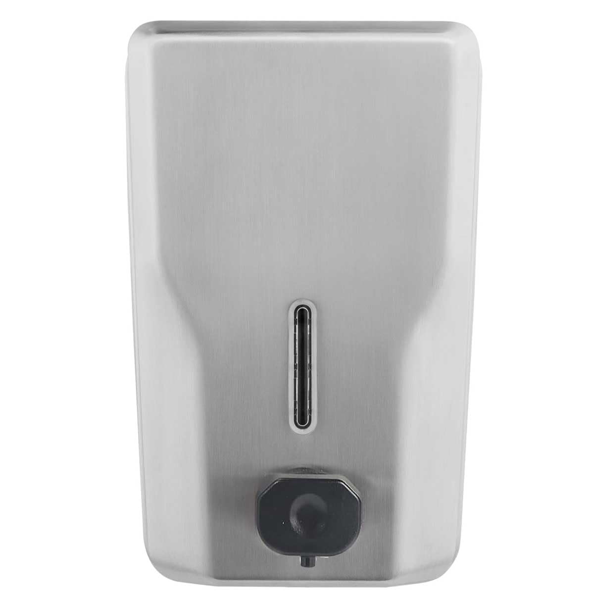 Commercial Stainless Steel Soap Dispenser – 47.3oz Large Capacity Wall Mount, Anti-Leak Pump, SUS304 Brushed Metal for High-Traffic Restrooms