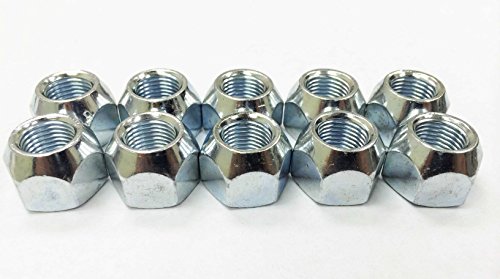 LIBRA Set of 10 Trailer RV 9/16 18 Cone Wheel Nuts 22052