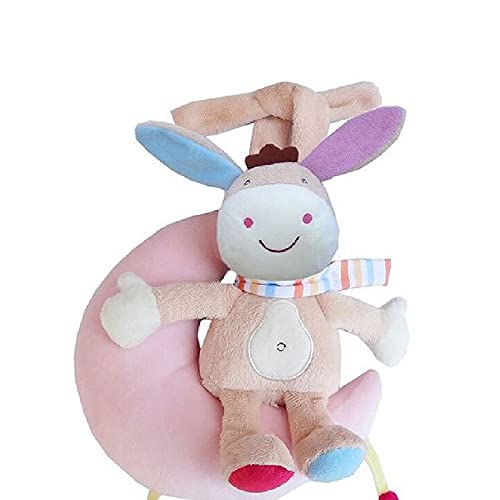 Speelgoed voor kleine kinderen, kinderwagen, bed, hangend pluche cartoon, speelgoed, wieg, hangende muziek… - Image 3