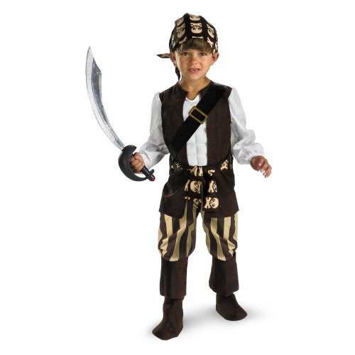 Rogue pirate costume - large (4-6)