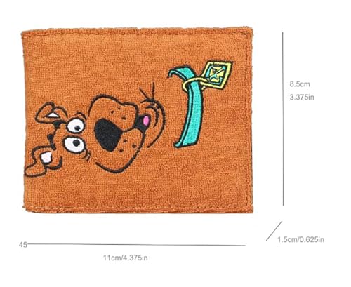 TCB Creations Scooby Cartoon Doo Dog Cartoon Face Character Bi-Fold Wallet4