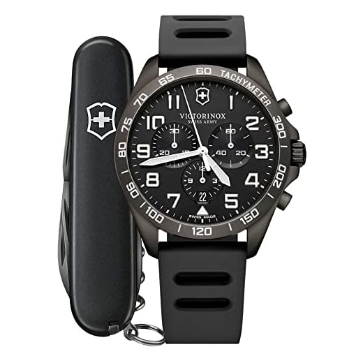 Victorinox Reloj Analógico para Hombre de Cuarzo con Correa en Acero Inoxidable 241926.1