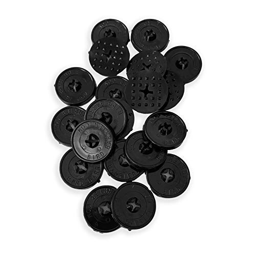 Solar Panel Bird/Critter Guard Fastener Clips | for Attaching Bird and Squirrel Guard Wire to Solar Panels Premium Quality | Installs and Removes Without Damage 100 Plastic ABS Clips - Image 4