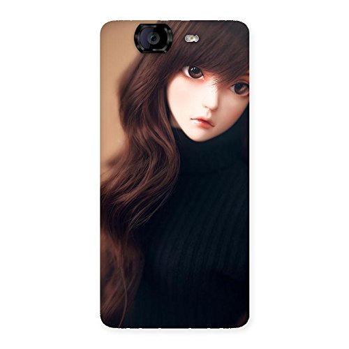Beautiful Girl Doll Back Case Cover for Canvas Knight A350 Amazon.in