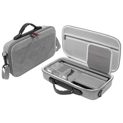 Image of ZORBES Carrying case Compatible with DJI OSMO 360, Action Camera Accessories Travel Bag Storage Case with Handle, Custom-Mold Design, Nylon Hard Shell Waterproof Travel Action Camera Zipper Case