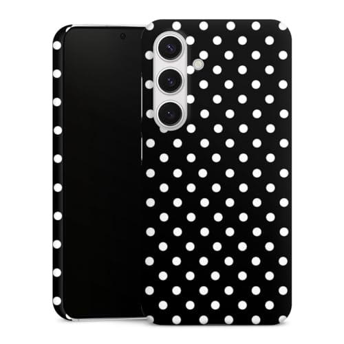 Coque compatible avec Samsung Galaxy S24 étui housse points rétro