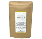 Yellow Bird All Natural Dry Shampoo Powder Eco Friendly Refill Packet - Aerosol Free, Talc Free, Volumizing Powder for Light & Dark Hair.