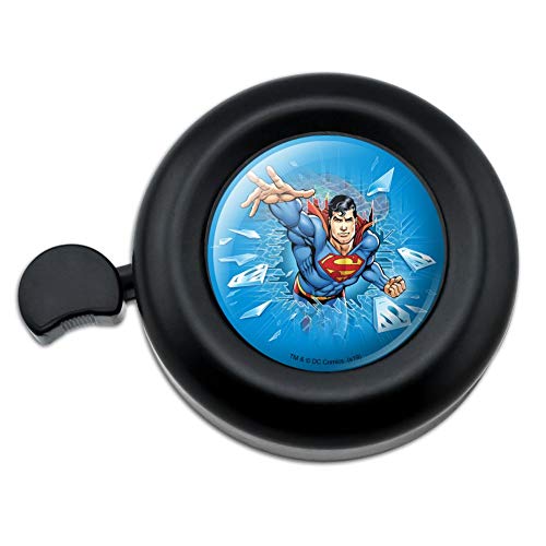 GRAPHICS & MORE Superman Breaking The Ice Bicycle Handlebar Bike Bell