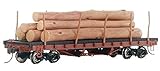 Bachmann Trains ACF 40 Log Car with Logs (1906-1935)