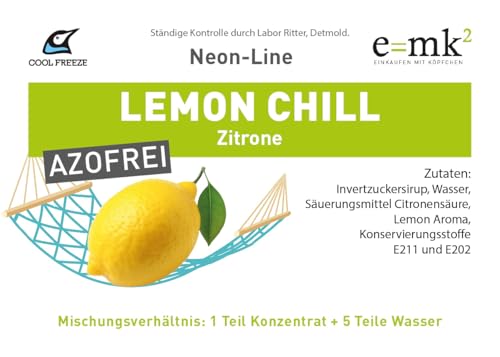 Slush Eis Sirup | weiße Zitrone || Konzentrat 1:5 | 5 Liter Kanister | Azo- Glycerin Frei | geeignet für Ninja Slushy Maschine | Premium-Qualität direkt vom Hersteller – Bild 5