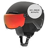 PHOTOCHROMIC SCHEIBENTECHNOLOGIE - Die verspiegelte Scheibe reagiert auf die Lichtverhältnisse & passt den Tönungsgrad an: Besser sehen, besser Skifahren!