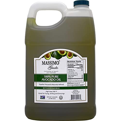 Massimo Gusto Food Service - Avocado Oil - 1 Gallon (128 FL OZ)