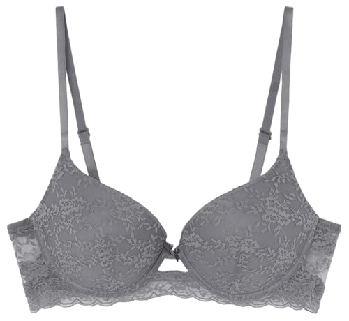 Women'secret Sujetadore Push up helankas 2 Bra, Gris, 90C Women's