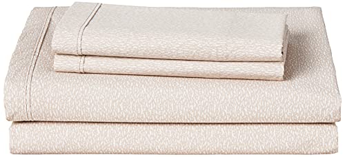Image of Lacoste Camo Sheet Set, King, Oatmeal