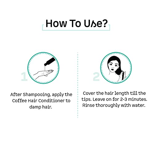 mCaffeine Hair Fall Control Coffee Conditioner (250ml) | With Pro-vitamin B5 and Argan Oil | Strengthens and Nourishes Hair Shafts | Sulphate and... - Image 5