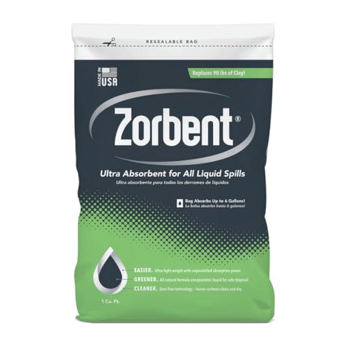 Zorbent Oil Spill Absorbent | 1 Cu...