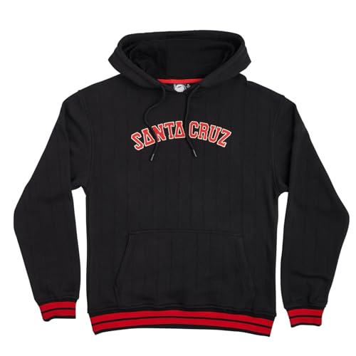 SANTA CRUZ Men's Pullover Hooded Sweatshirt Collegiate Skate Sweatshirt