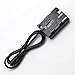 Glorich ACK-E2 AC Power Supply Adapter Kit DR-400 DC Coupler BP-511 BP-512 Dummy Battery for Canon Rebel EOS 5D, 10D, 20D, 20Da, 30D, 40D, 50D, 300D, D30 Digital SLR Cameras