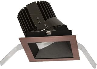 WAC Lighting R4SWT-A840-CB Volta-36W Asym 85CRI 1 LED Square Wall Wash Trim with in Contemporary Style-5.75 Inches Wide by 5.88 Inches High, Color Temperature: 4000, Color Rendering Index: 80