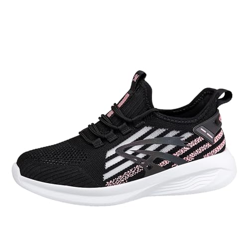 Zapatillas pronador mujer rojas y zapatos deportivos cómodos de verano