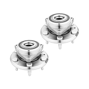 PM Auto Pair of 2 Front Wheel Hub Bearing Assembly Replacement for 2017 GMC Acadia Limited
