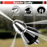 Pressure Washer Sewer Jetter Nozzle, Upgrade High-Pressure Nozzle, 2 Pack - Image 4